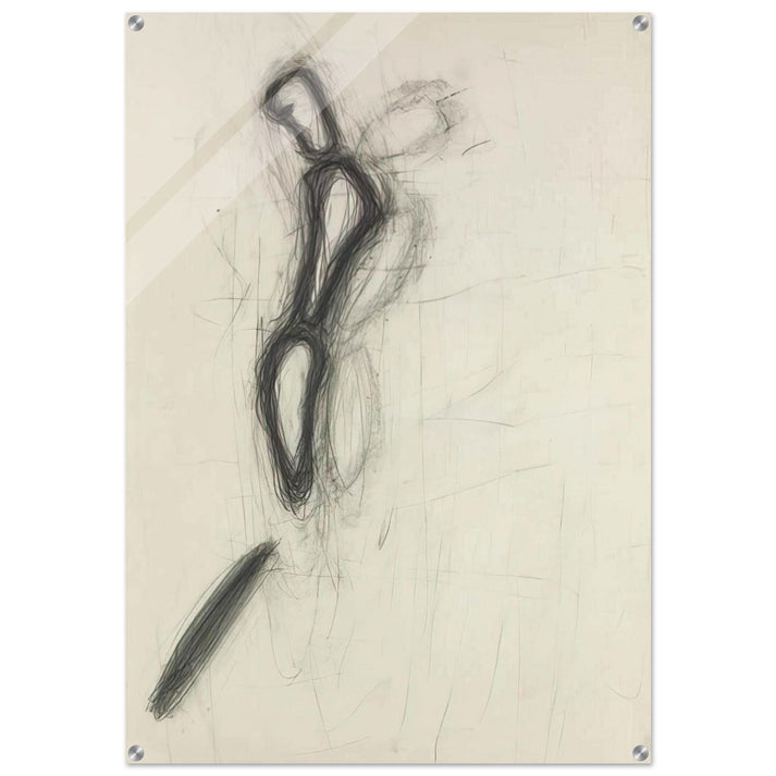 UNTITLED 1982 - Susan Rothenberg Acrylic Print - 70x100 cm / 28x40″ inches