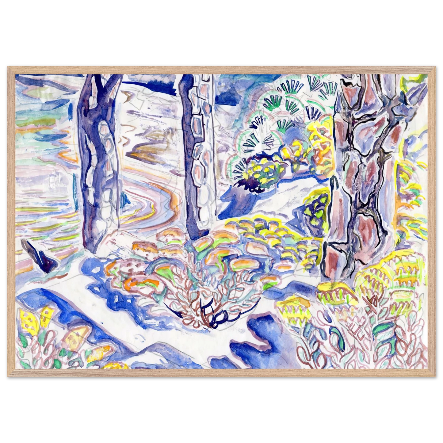 Walter Inglis Anderson - Walter Anderson Wall art - 30x45 cm / 12x18 Inches - Fine Art Poster - -