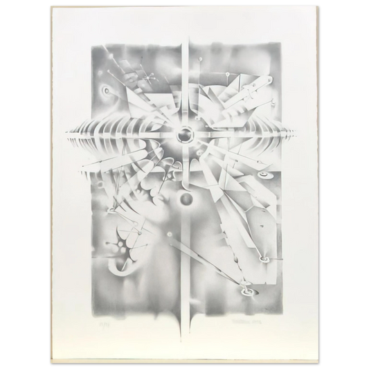 Lee Bontecou - UNTITLED FROM THE ATELIER PROJECT 1986 Fine Art Poster - Default Title