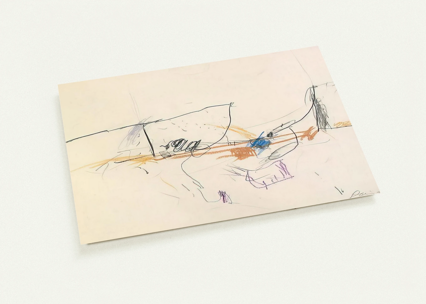 Jumping Jack - 1978 By Gene Davis Pack of 10 Post Cards | Gene Davis Post Cards | A6 (10.5 x 14.8 cm) - 4.1 x 5.8 inches