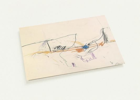 Jumping Jack - 1978 By Gene Davis Pack of 10 Post Cards | Gene Davis Post Cards | A6 (10.5 x 14.8 cm) - 4.1 x 5.8 inches