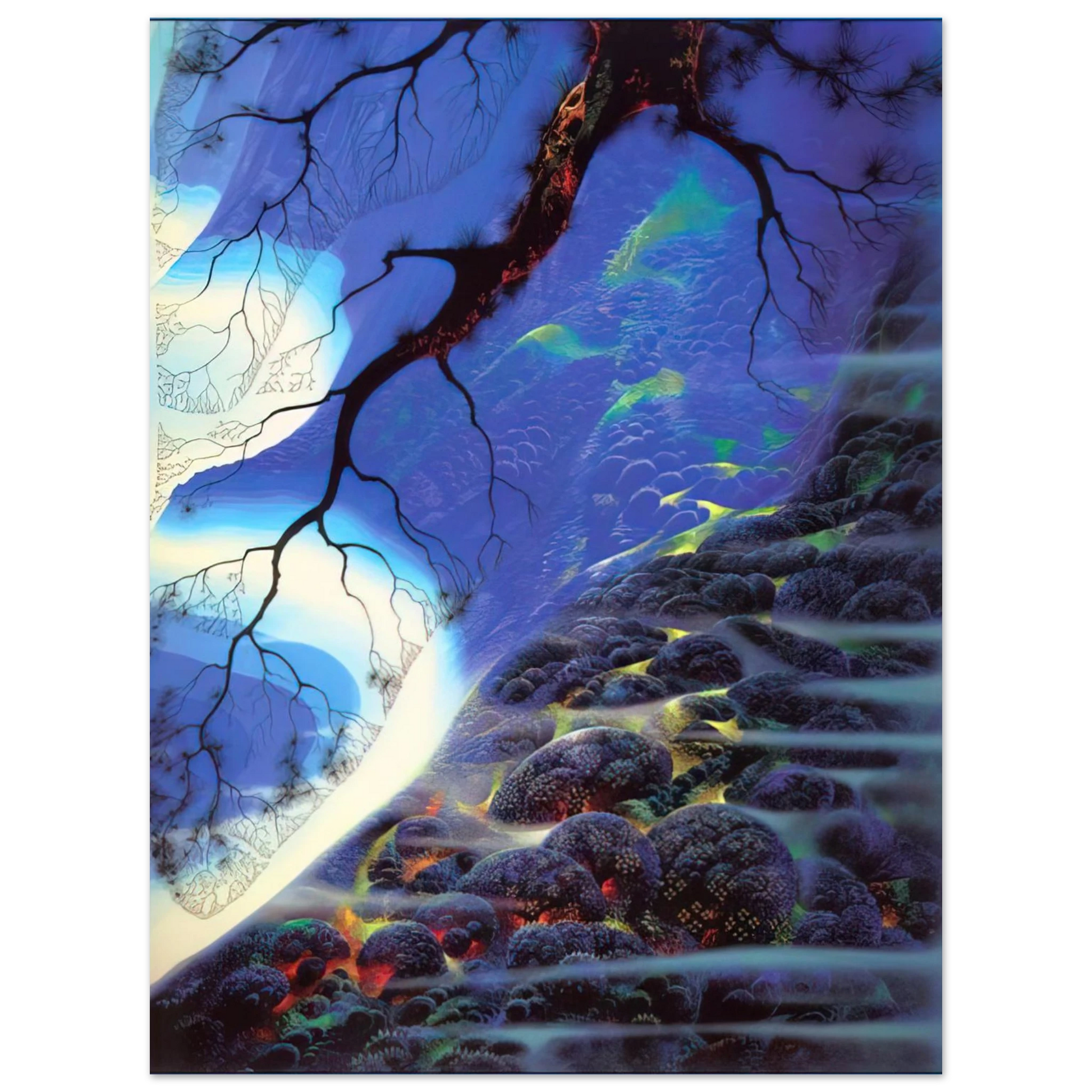Eyvind Earle - Mystical Big Sur Fine Art Poster - Default Title