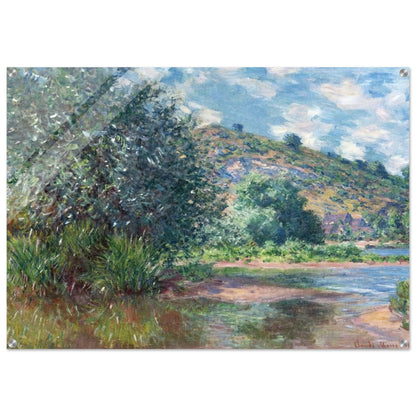 Landscape at Port-Villez - claude monet Acrylic Print - 70x100 cm / 28x40″ inches