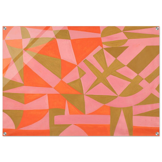 Flight of Colors - 1949 - Carmen Herrera Acrylic Print - 70x100 cm / 28x40″ inches