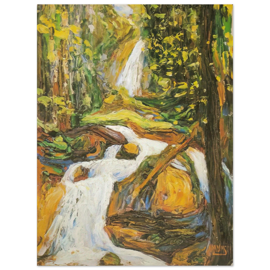 Wassily Kandinsky - KOCHEL WATERFALL I Fine Art Poster - Default Title