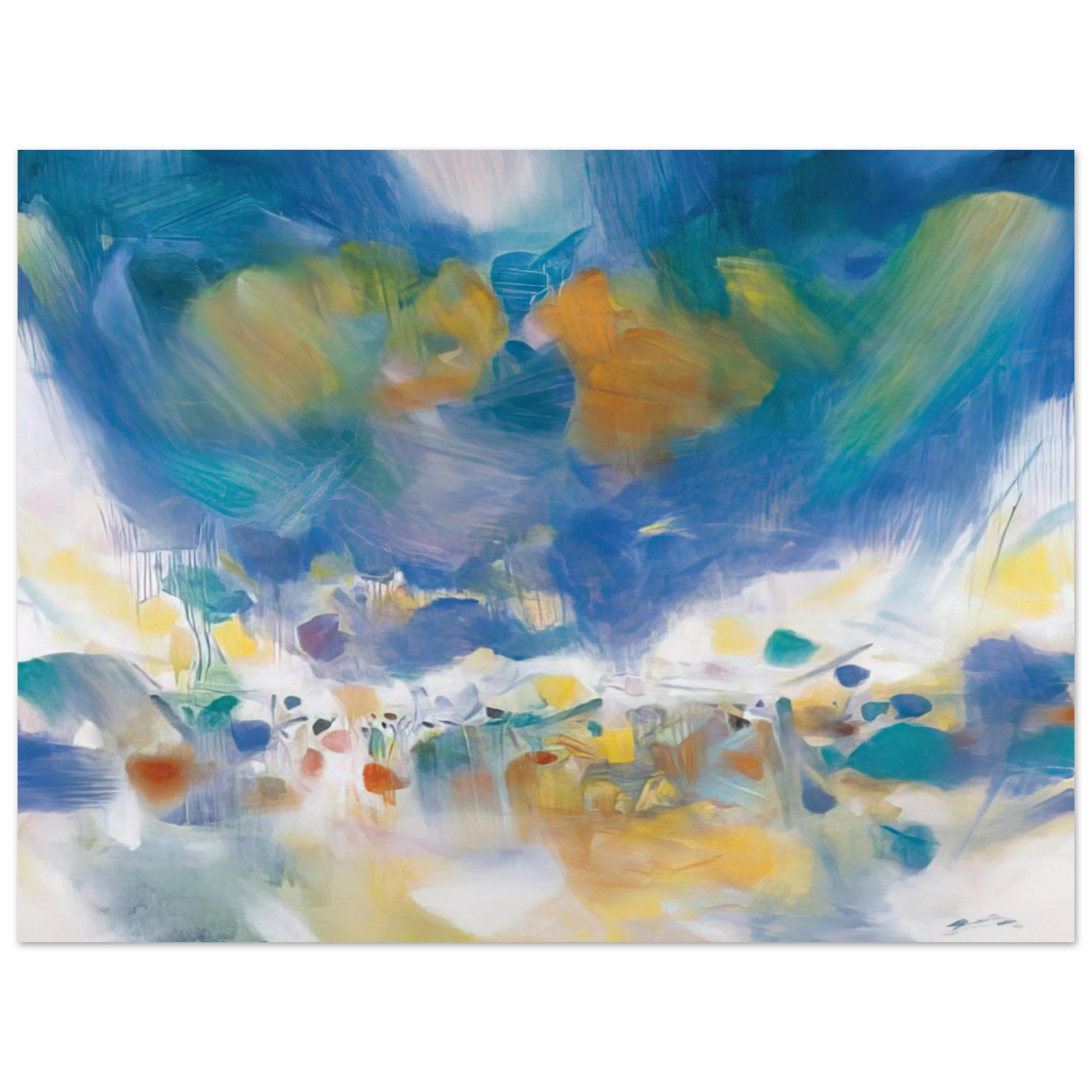 Chu teh Chun - LE VOILE DES ILLUSIONS 2007 Fine Art Poster - Default Title
