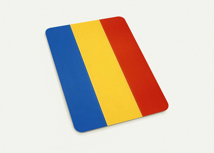 Blue Yellow Red By Ellsworth Kelly Pack of 10 Post Cards | Ellsworth Kelly Post Cards | A6 (10.5 x 14.8 cm) - 4.1 x 5.8 inches