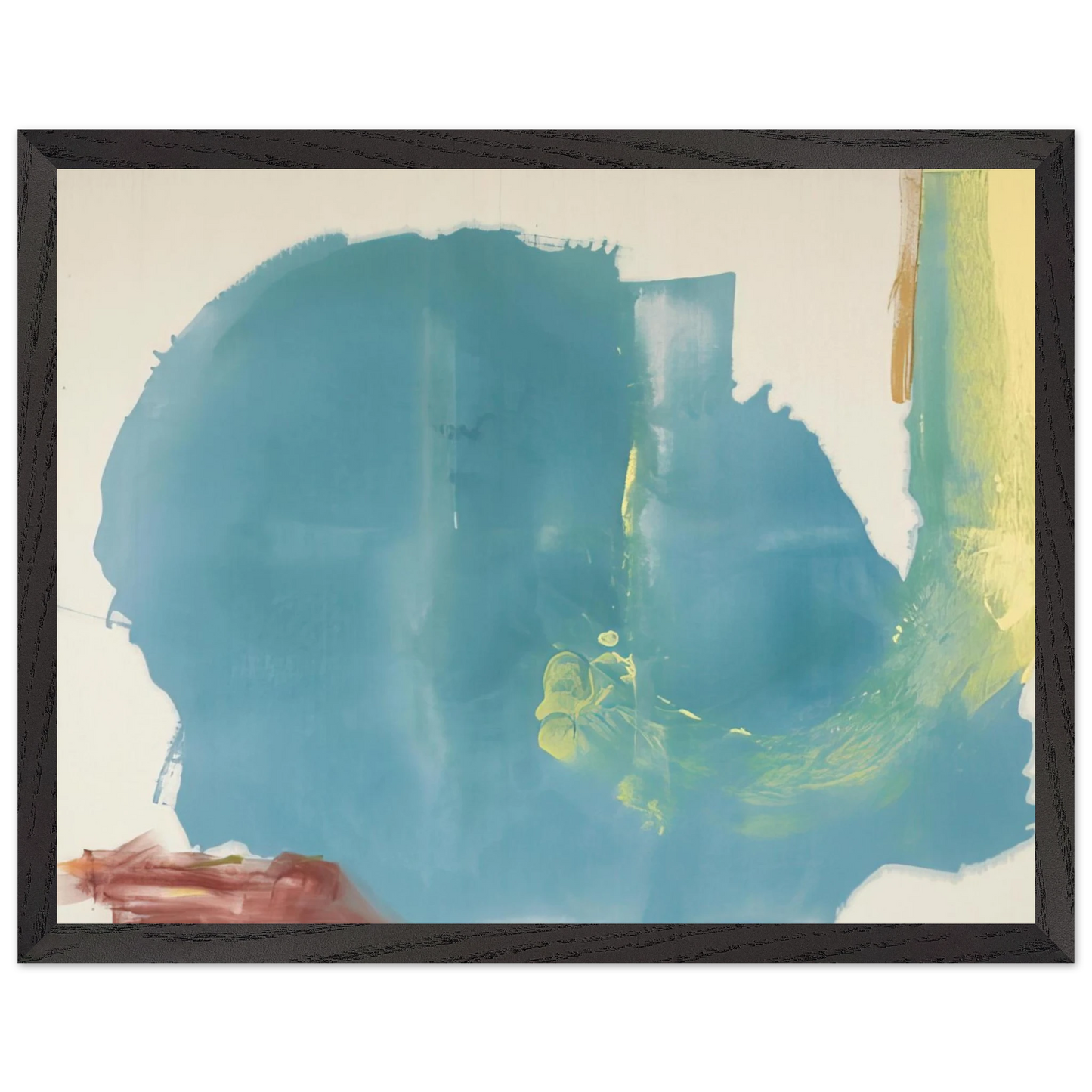 Helen Frankenthaler - Where Necessary - 1977 Wall art - 21x29.7 cm / 8x12" - Fine Art Poster - -