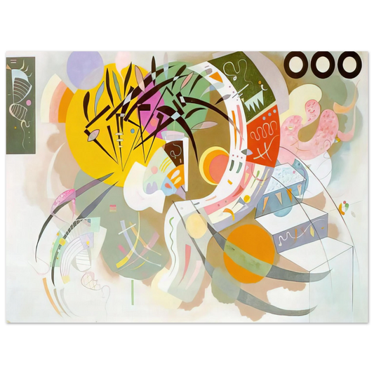 Wassily Kandinsky - DOMINANT CURVE 1936 Fine Art Poster - Default Title
