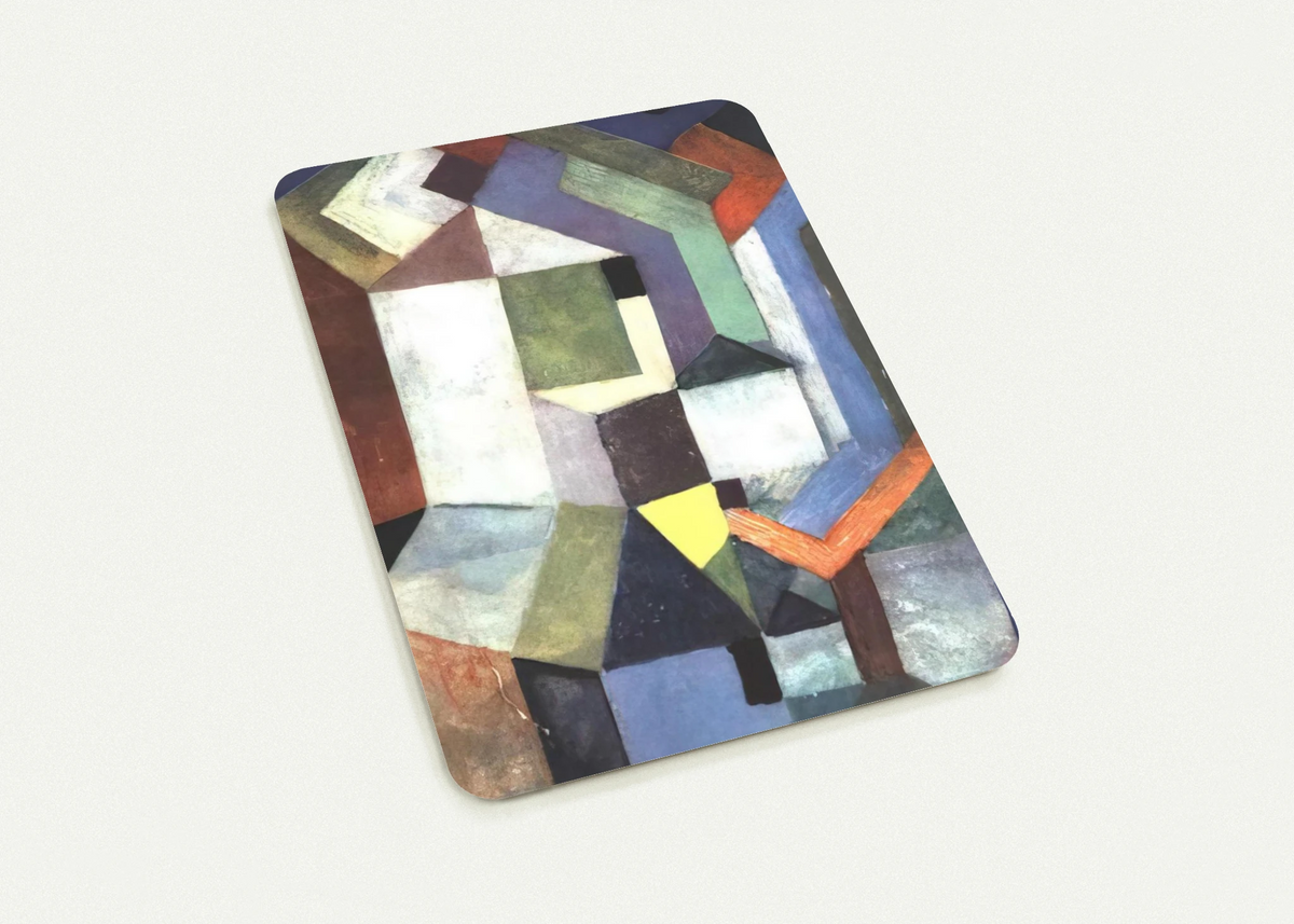 PIOUS NORTHERN LANDSCAPE 1917 By Paul Klee Pack of 10 Post Cards | Paul Klee Post Cards | A6 (10.5 x 14.8 cm) - 4.1 x 5.8 inches