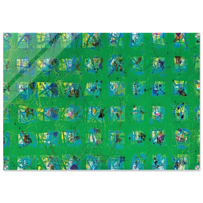 La Primavera - Sam Francis Acrylic Print - 70x100 cm / 28x40″ inches