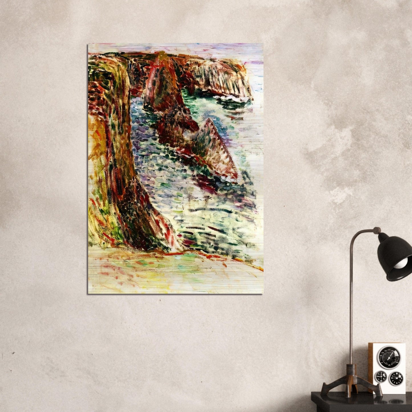 BELLE ILE EN MER 1897 - Henri Matisse Brushed Aluminum Print - 70x100 cm / 28x40 inches | Henri Matisse Aluminum Print | Henri Matisse Prints