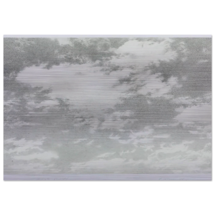 SKY 1975 - Vija Celmins Brushed Aluminum Print - 70x100 cm / 28x40 inches | Vija Celmins Aluminum Print | Vija Celmins Prints