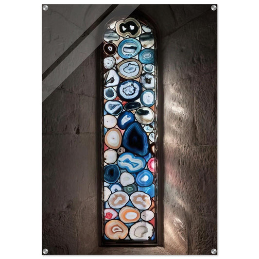 AHATFENSTER 2009 - Sigmar Polke Acrylic Print - 70x100 cm / 28x40″ inches