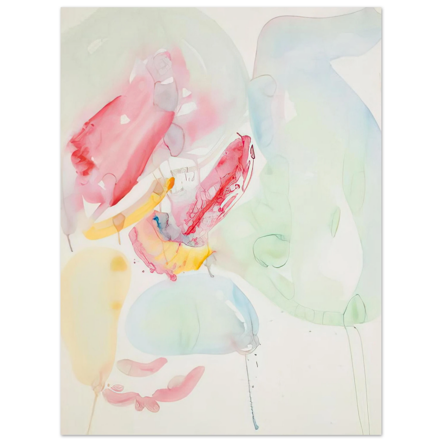 Sam Francis - Sketch Fine Art Poster - Default Title