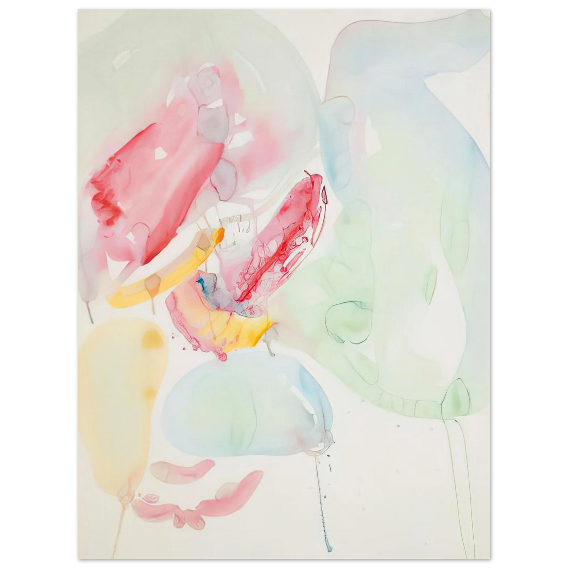 Sam Francis - Sketch Fine Art Poster - Default Title