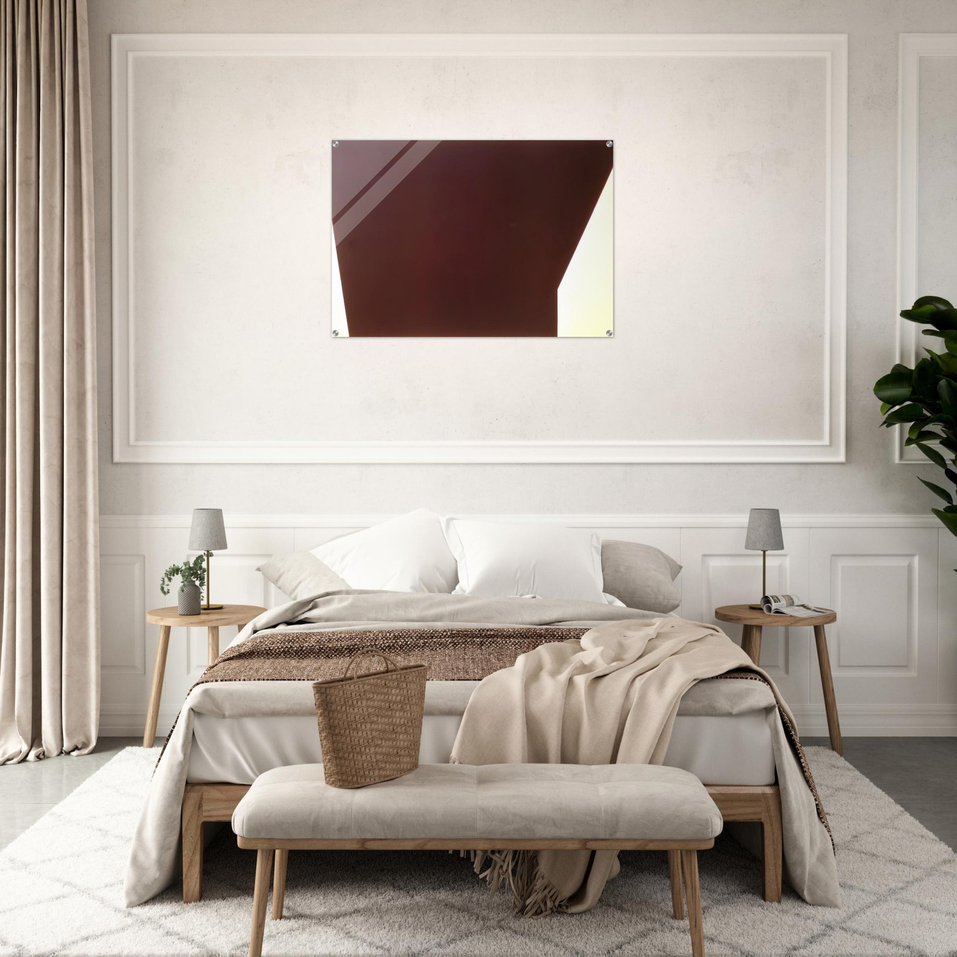 End Gable - 1972 - Leon Polk Smith Acrylic Print - 70x100 cm / 28x40″ inches | Leon Polk Smith Wall Art | Leon Polk Smith Prints