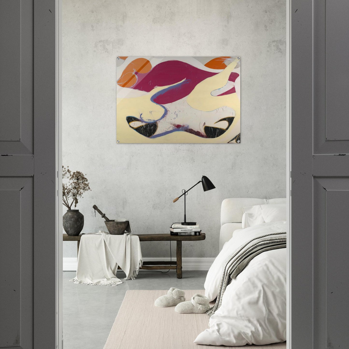 Dido - 1973 - Norman Bluhm Acrylic Print - 70x100 cm / 28x40″ inches | Norman Bluhm Wall Art | Norman Bluhm Prints