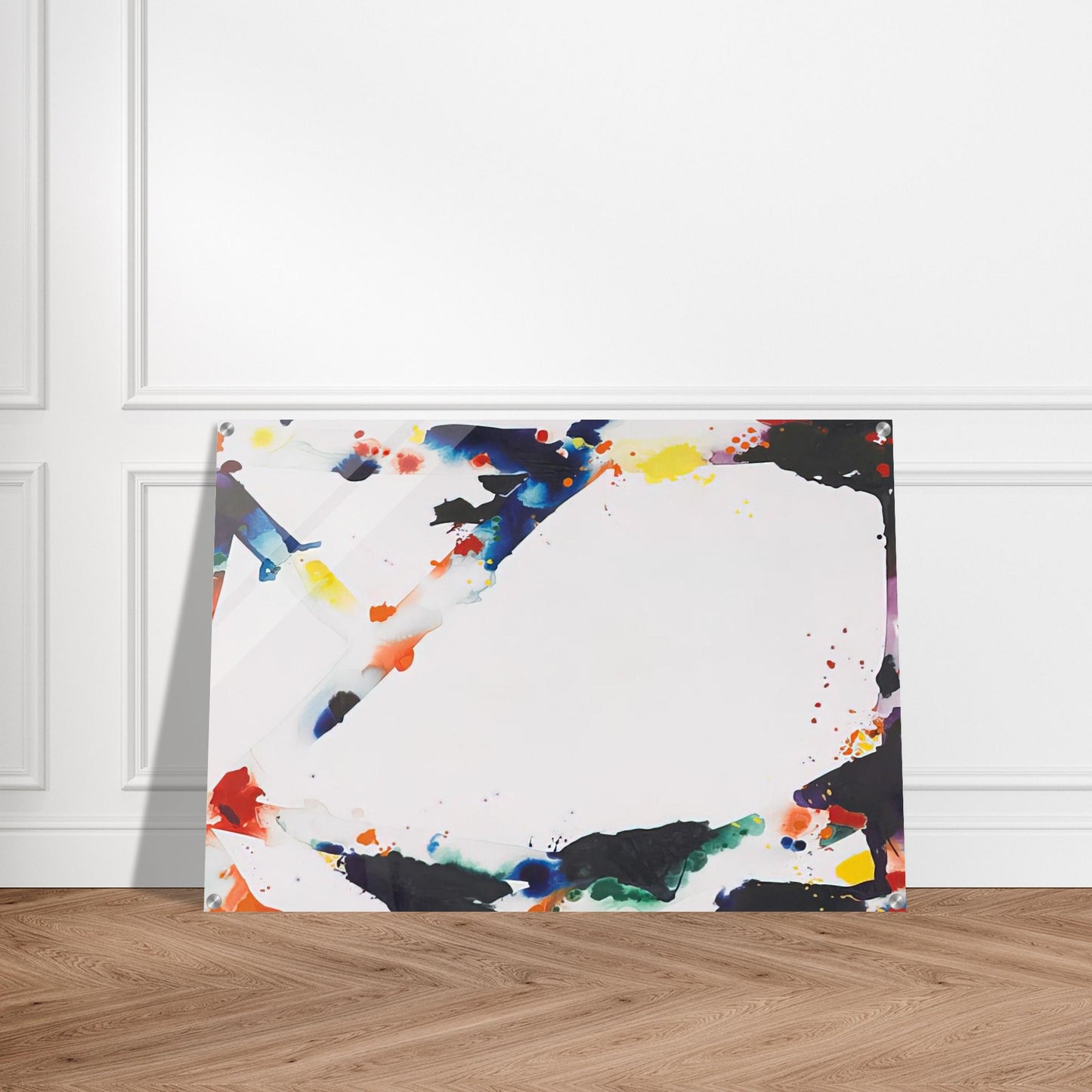 Angel Trails - Sam Francis Acrylic Print - 70x100 cm / 28x40″ inches | Sam Francis Wall Art | Sam Francis Prints