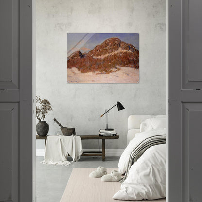 Mount Kolsaas 3 - claude monet Acrylic Print - 70x100 cm / 28x40″ inches | claude monet Wall Art | claude monet Prints