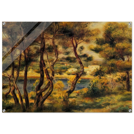 Cape Saint Jean - Pierre-Auguste Renoir Acrylic Print - 70x100 cm / 28x40″ inches