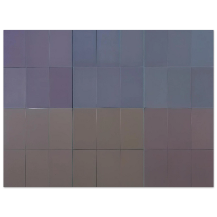 Fernand Leduc - Microchromie, gris puissance [6]  75x100 cm / 30x40inches Fine Art Poster