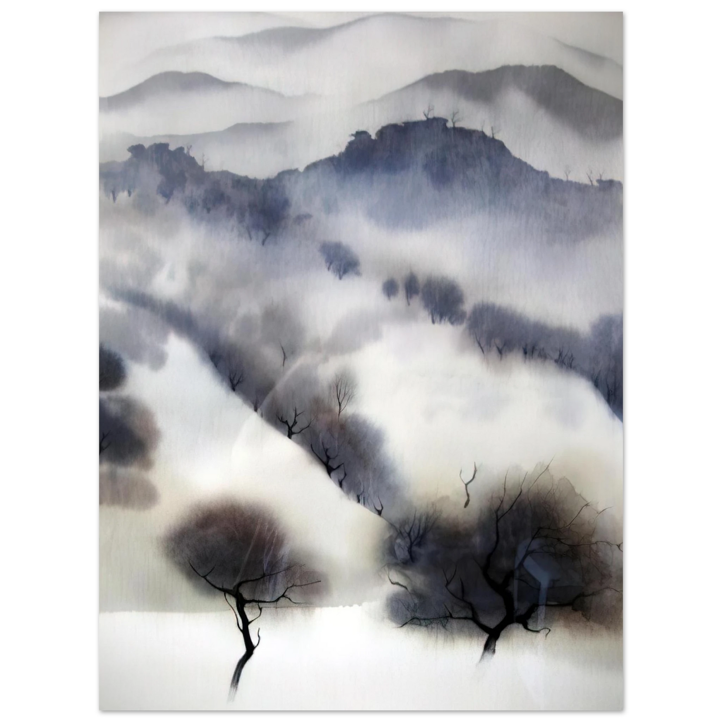 Eyvind Earle - California landscape Fine Art Poster - Default Title