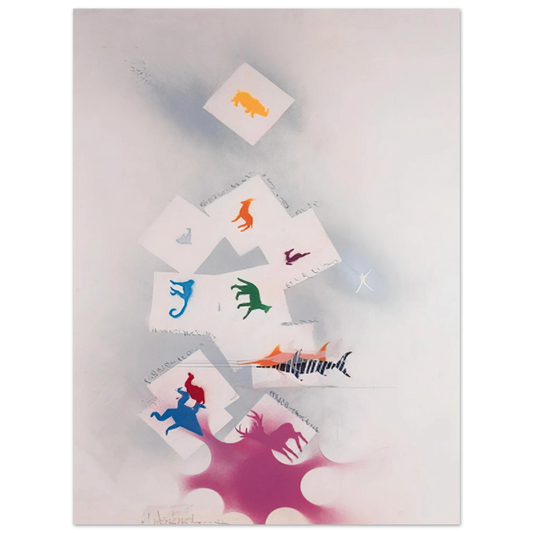 Alighiero Boetti - UNTITLED 2 Fine Art Poster - Default Title