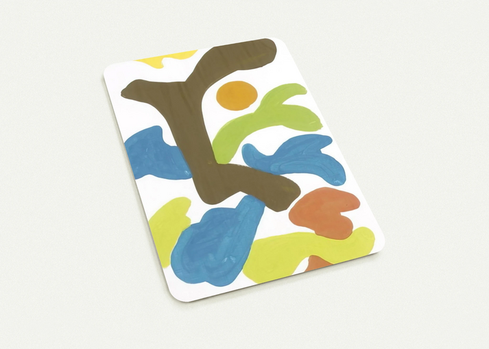 Le premier jour - 1970 By Charles Lapicque Pack of 10 Post Cards | Charles Lapicque Post Cards | A6 (10.5 x 14.8 cm) - 4.1 x 5.8 inches