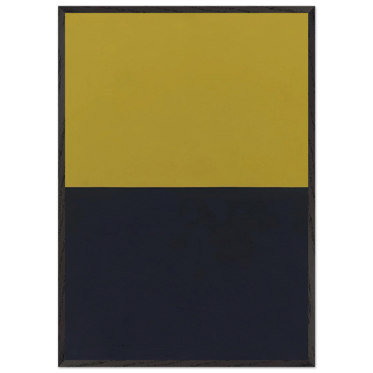 Air  Water - 1982 - Brice Marden Framed Art Print – Black Wooden Frame - Default Title - -Framed Art Print