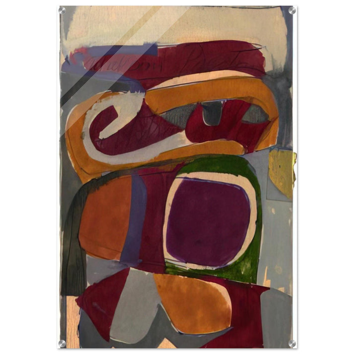 Untitled - c.1959 United States - Will Barnet Acrylic Print - 70x100 cm / 28x40″ inches | Will Barnet Wall Art | Will Barnet Prints