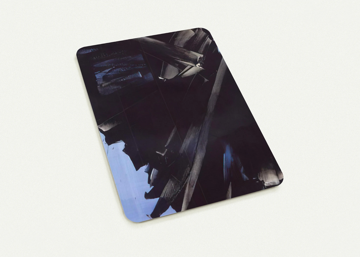 Peinture 23 avril 1963 - 1963 By Pierre Soulages Pack of 10 Post Cards | Pierre Soulages Post Cards | A6 (10.5 x 14.8 cm) - 4.1 x 5.8 inches