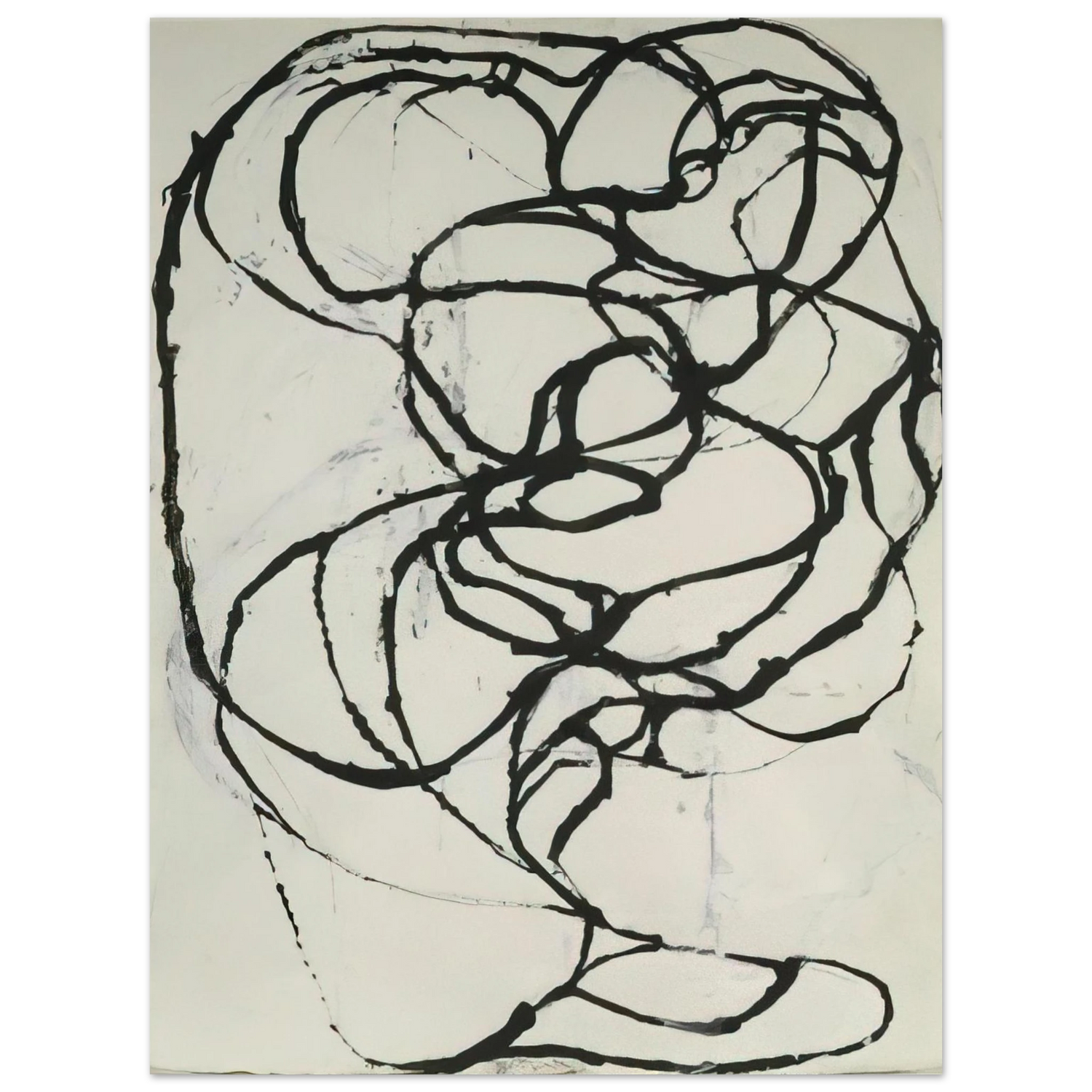 Brice Marden - Eagles Mere Set, 5 - 1997  75x100 cm / 30x40inches Fine Art Poster