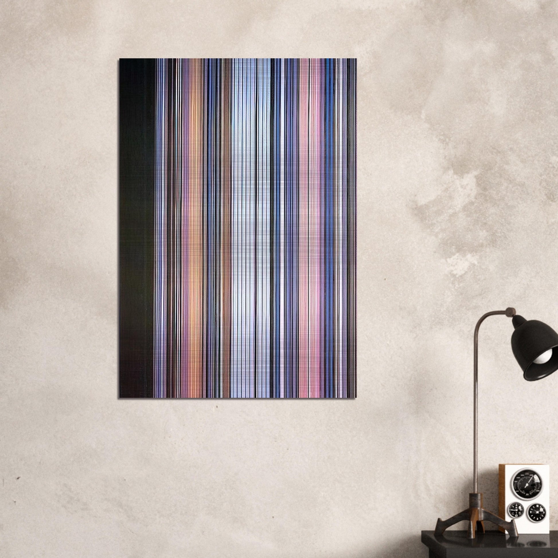 Moroccan Wedding - 1972 - Gene Davis Brushed Aluminum Print - 70x100 cm / 28x40 inches | Gene Davis Aluminum Print | Gene Davis Prints