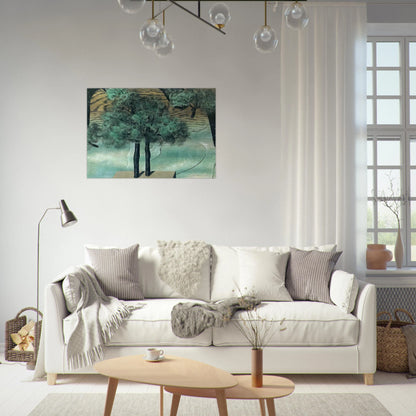 THE CULTIVATION OF IDEAS 1927 - Rene Magritte Brushed Aluminum Print - 70x100 cm / 28x40 inches | Rene Magritte Aluminum Print | Rene Magritte Prints