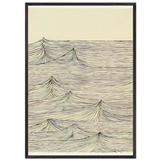 Untitled 2 N3 - Louise Bourgeois Framed Art Print – Black Wooden Frame - Default Title - -Framed Art Print