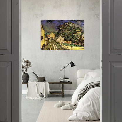 The House of Pere Pilon - Vincent van Gogh Brushed Aluminum Print - 70x100 cm / 28x40 inches | Vincent van Gogh Aluminum Print | Vincent van Gogh Prints