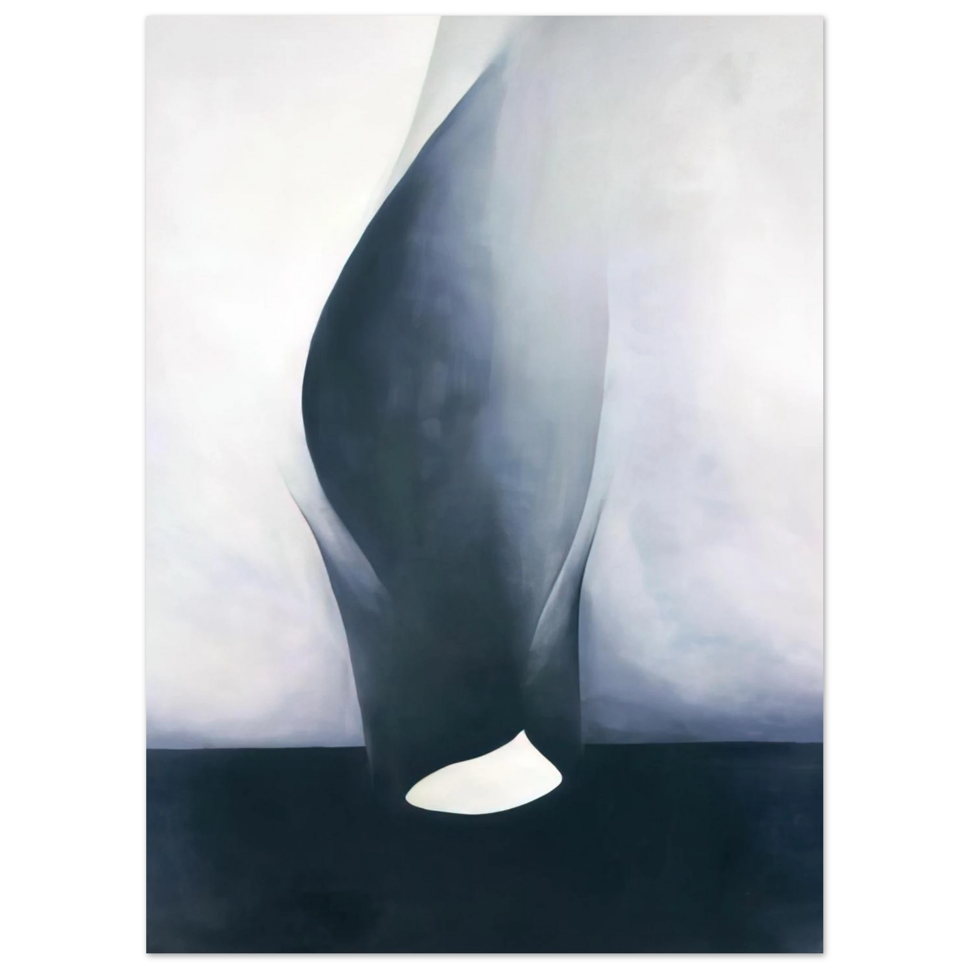 Georgia O'Keeffe - Shell and Old Shingle VI Fine Art Poster - 40x60 cm / 16x24 inches