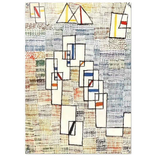 COTE DE PROVENCE - Paul Klee Acrylic Print - 70x100 cm / 28x40″ inches | Paul Klee Wall Art | Paul Klee Prints