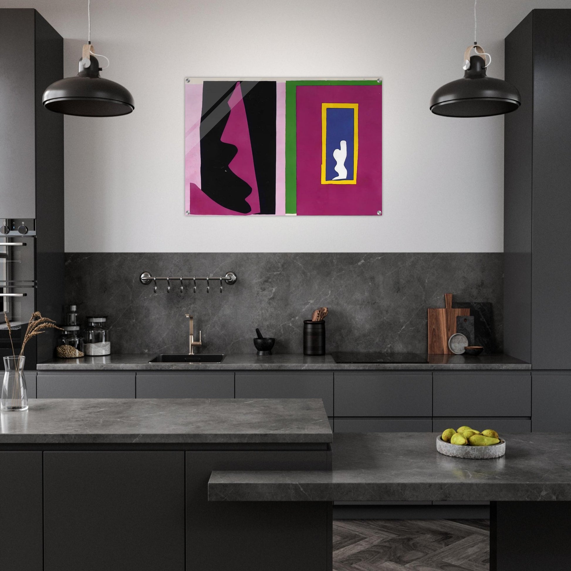 CUT OUTS - Henri Matisse Acrylic Print - 70x100 cm / 28x40″ inches | Henri Matisse Wall Art | Henri Matisse Prints