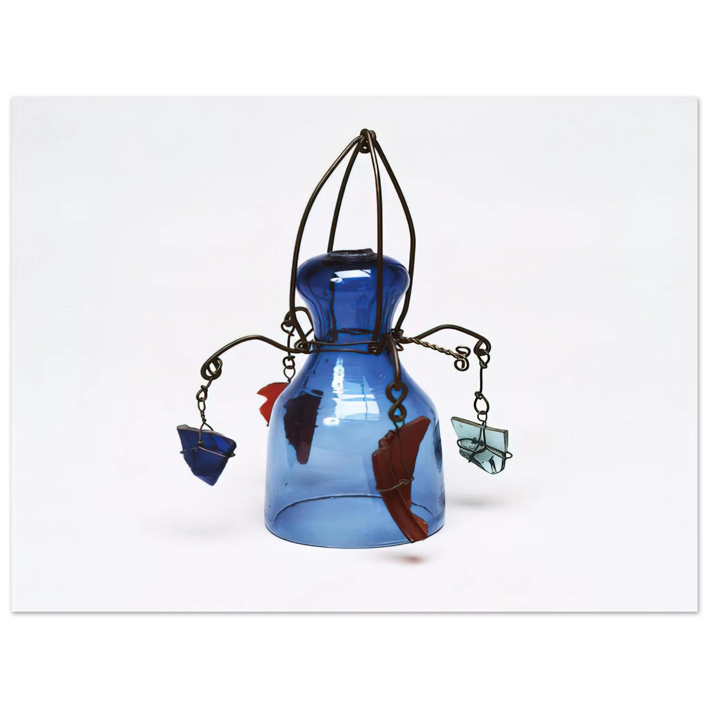 Alexander Calder - DINNER BELL 1942 Fine Art Poster - 13x18 cm / 5x7 inches