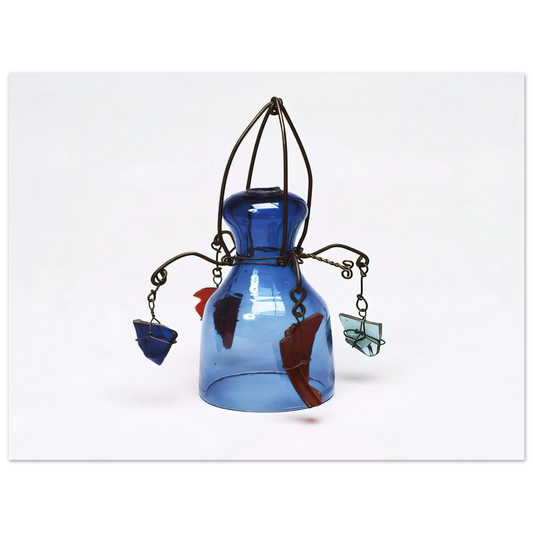 Alexander Calder - DINNER BELL 1942 Fine Art Poster - 13x18 cm / 5x7 inches