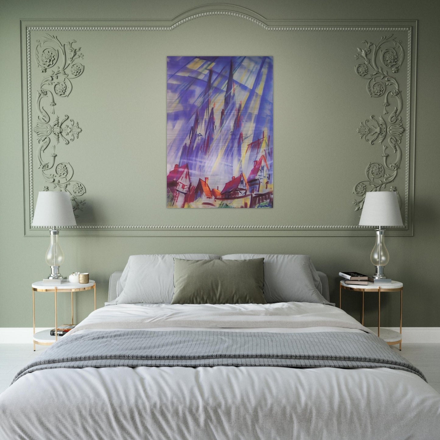 Untitled - 1964 - Konrad Zuse Brushed Aluminum Print - 70x100 cm / 28x40 inches | Konrad Zuse Aluminum Print | Konrad Zuse Prints