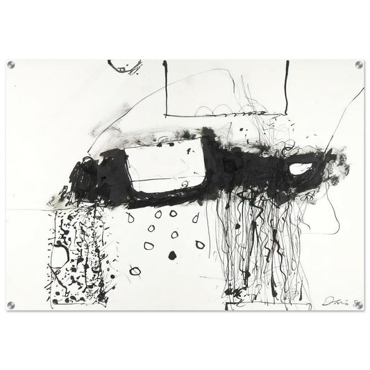 Boxcar - 1981 - Gene Davis Acrylic Print - 70x100 cm / 28x40″ inches