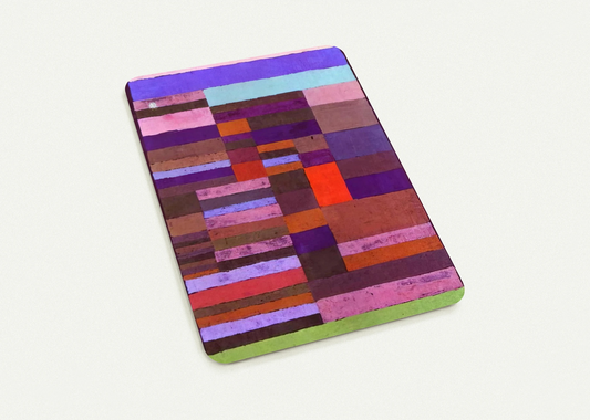 INDIVIDUALIZED ALTIMETRY OF STRIPES 1930 By Paul Klee Pack of 10 Post Cards | Paul Klee Post Cards | A6 (10.5 x 14.8 cm) - 4.1 x 5.8 inches