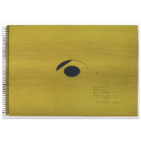 Children's Book - 1957 - Dieter Roth Brushed Aluminum Print - 70x100 cm / 28x40 inches | Dieter Roth Aluminum Print | Dieter Roth Prints