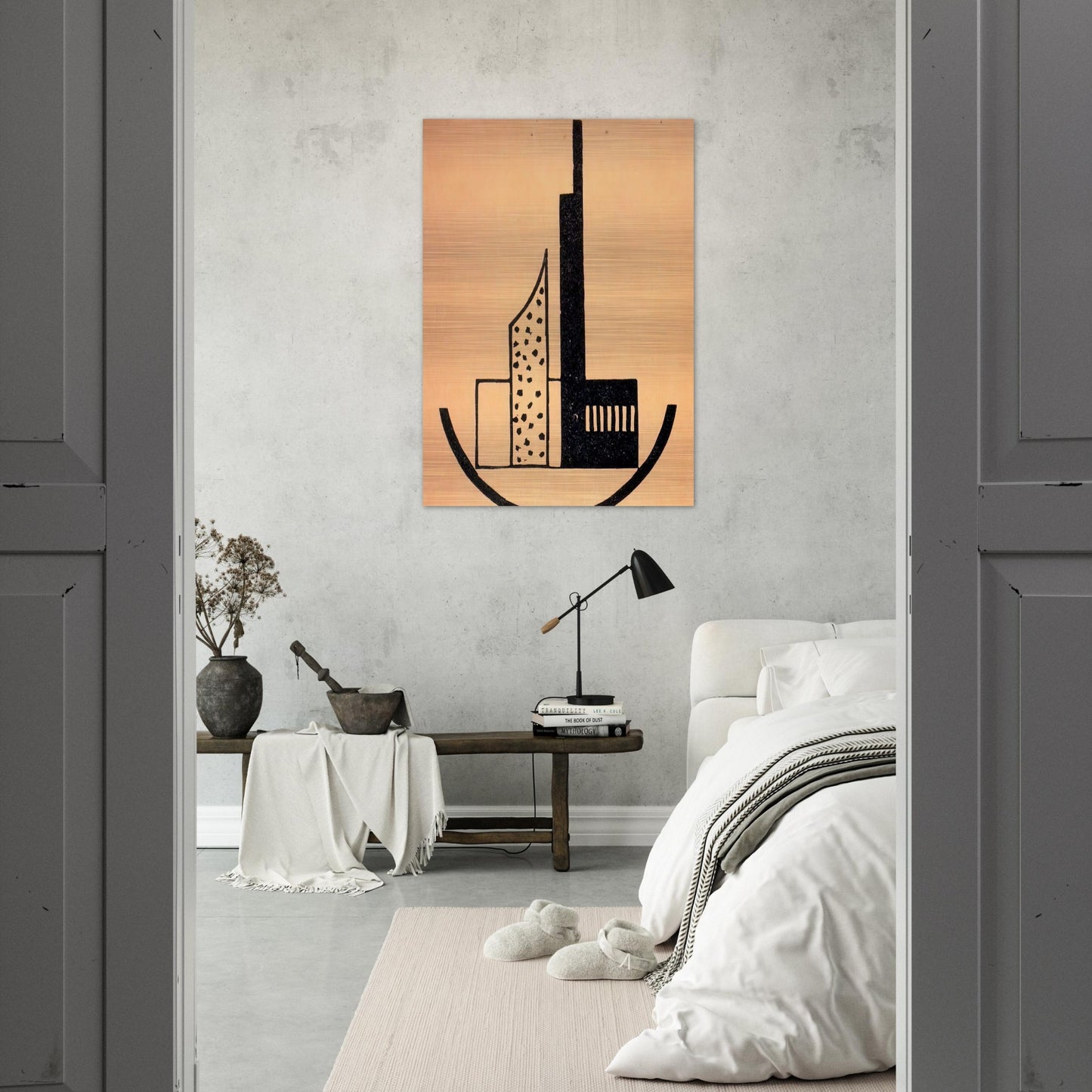 The storm - Laszlo Moholy-Nagy Brushed Aluminum Print - 70x100 cm / 28x40 inches | Laszlo Moholy-Nagy Aluminum Print | Laszlo Moholy-Nagy Prints