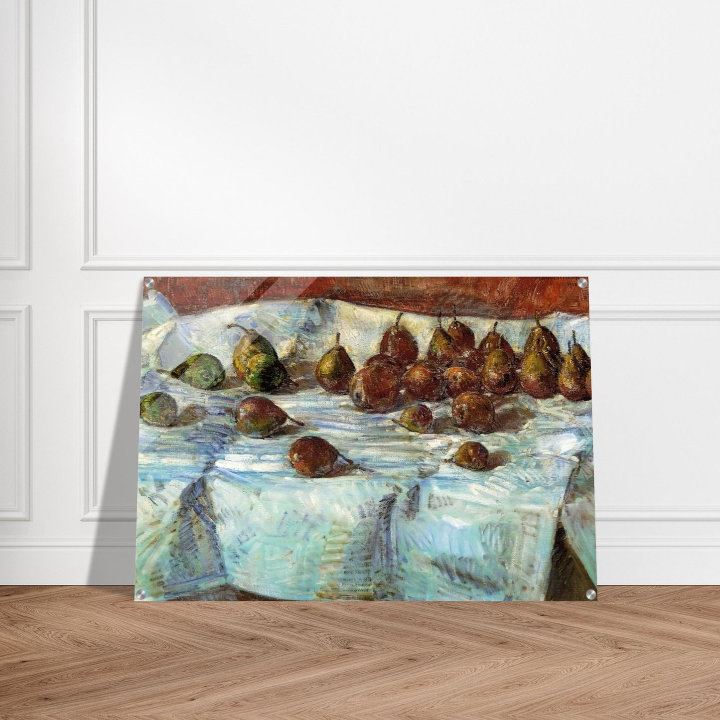 Winter Sickle Pears - Childe Hassam Acrylic Print - 70x100 cm / 28x40″ inches | Childe Hassam Wall Art | Childe Hassam Prints