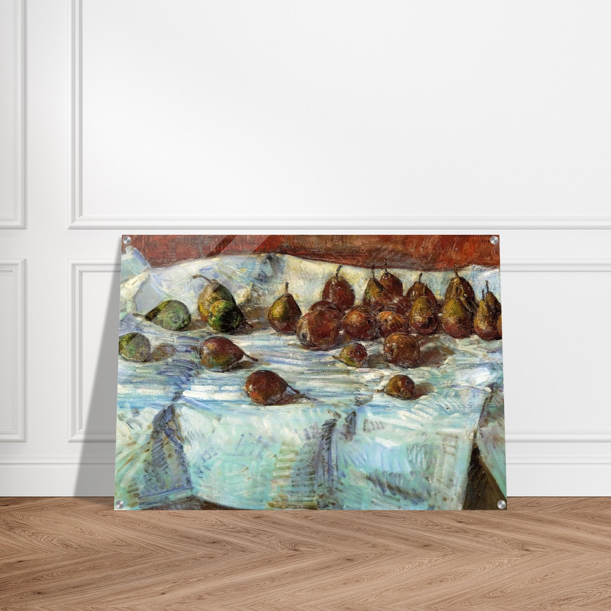 Winter Sickle Pears - Childe Hassam Acrylic Print - 70x100 cm / 28x40″ inches | Childe Hassam Wall Art | Childe Hassam Prints