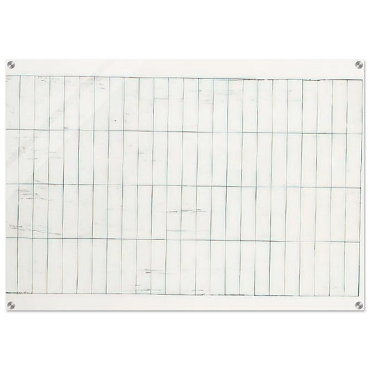 Grid I Lewison 17 - Minimalism - Brice Marden Acrylic Print - 70x100 cm / 28x40″ inches